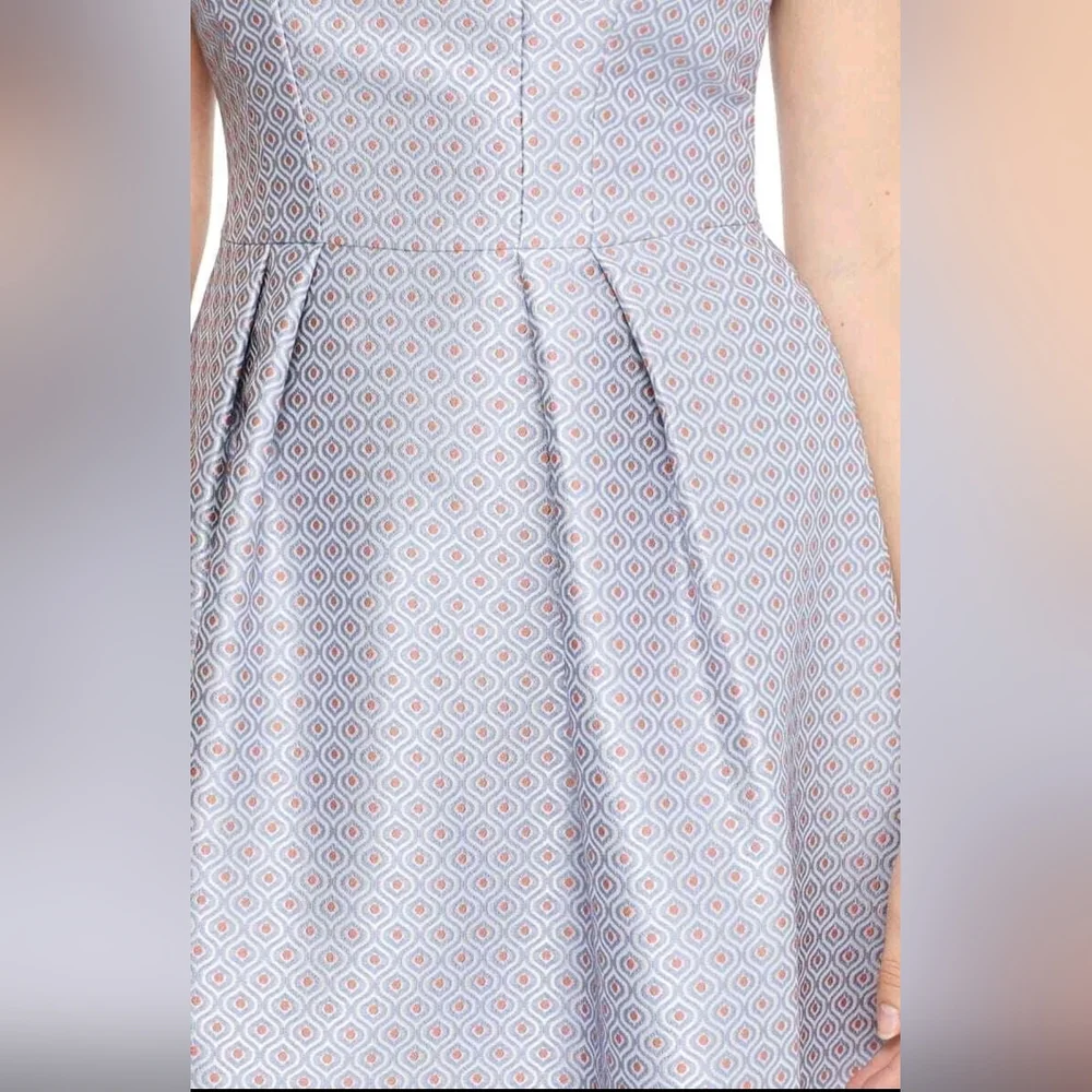 NWT Adorable Retro Print Gal Meets Glam Cosette Dress Sz 10 - Picture 6 of 14
